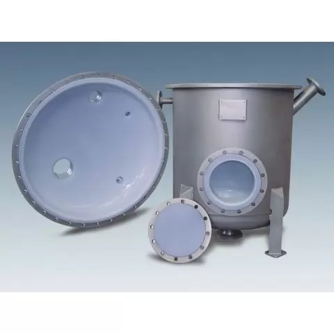 Bồn chứa hóa chất lót nhựa PTFE, ECTFE, PFA, PVDF